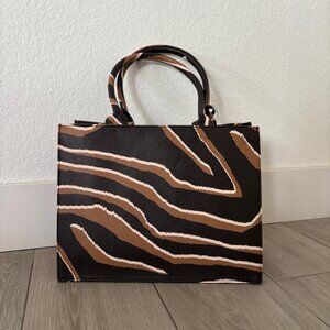 Chico’s Tiger Stripe Tote Handbag - NWT